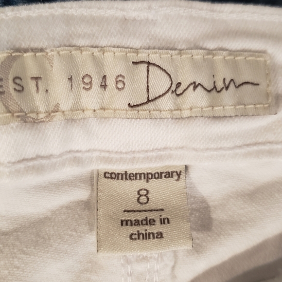 Est. 1946 (Lot of 2) Bermuda Shorts Stretch Blue White Patriotic Sz 8 Patriotic - Picture 16 of 16